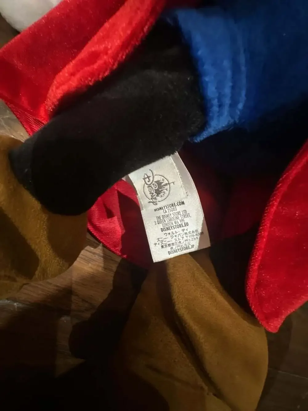 Disney Store Sorcerer's Apprentice Mickey Mouse Fantasia Plush